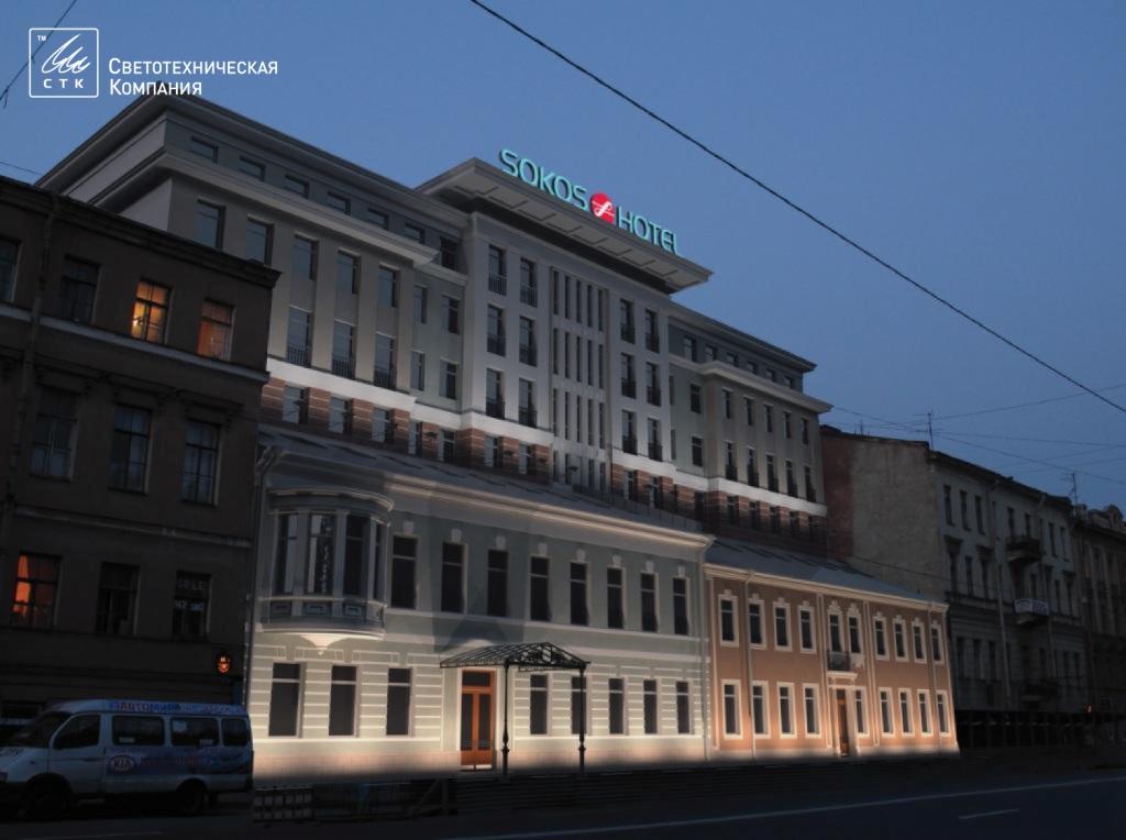 Архитектурное освещение - Sokos Hotel Vasilievsky 3