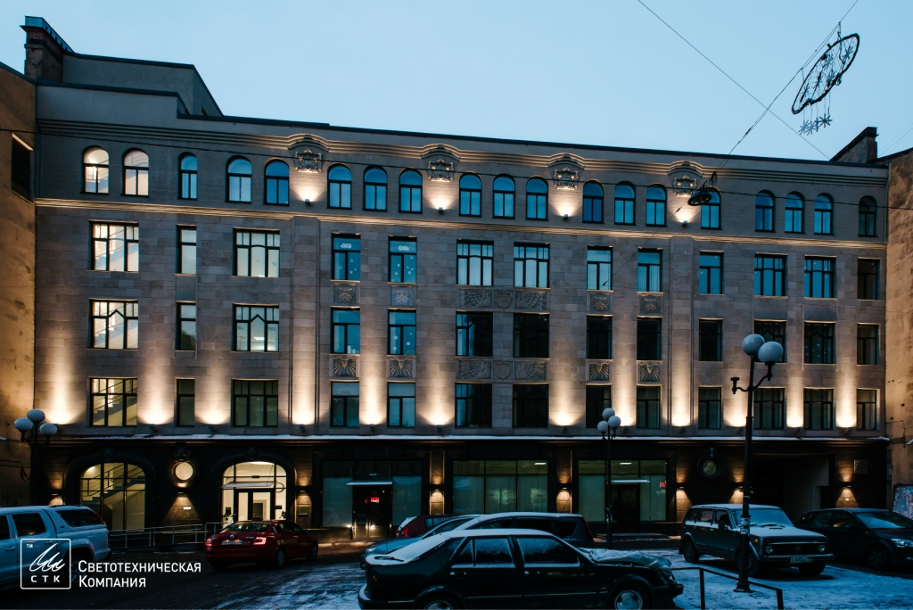 проектирование освещения - Бизнес-центр Финский 8
